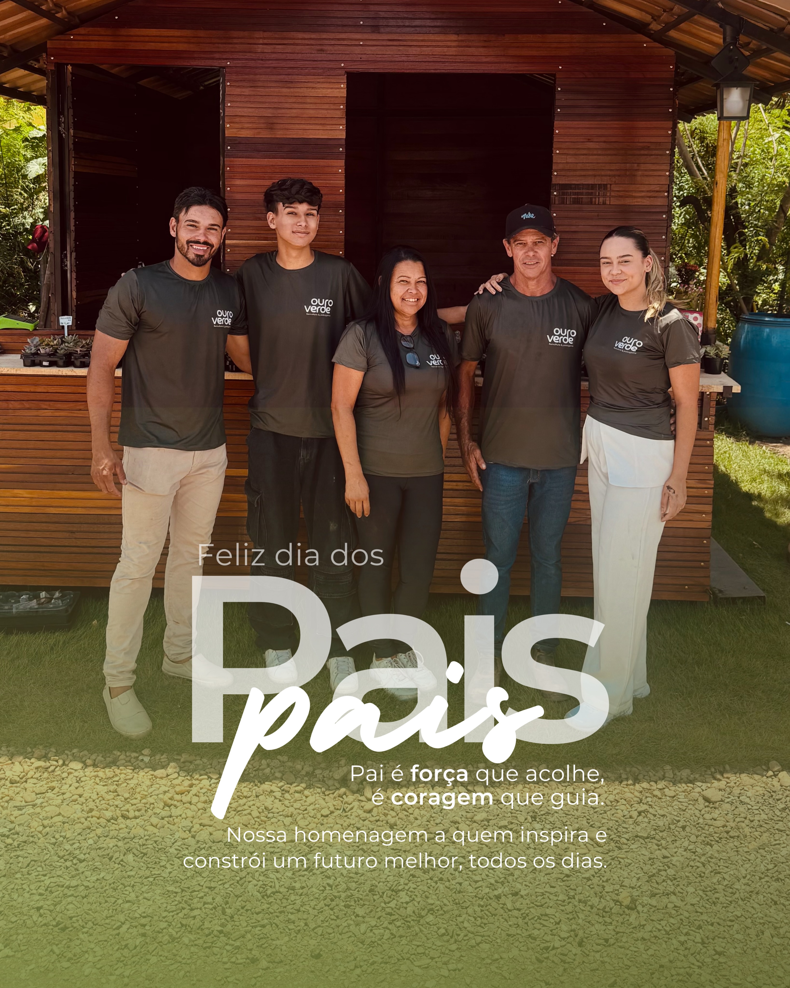 FELIZ DIA DOS PAIS! 💚🌿